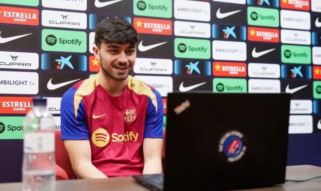 体坛对话佩德里：巴萨会尽力争冠 我们仍然有机会