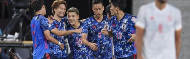 九游娱乐-【热身】久保健英助堂安律破门 日本国奥1比1西班牙